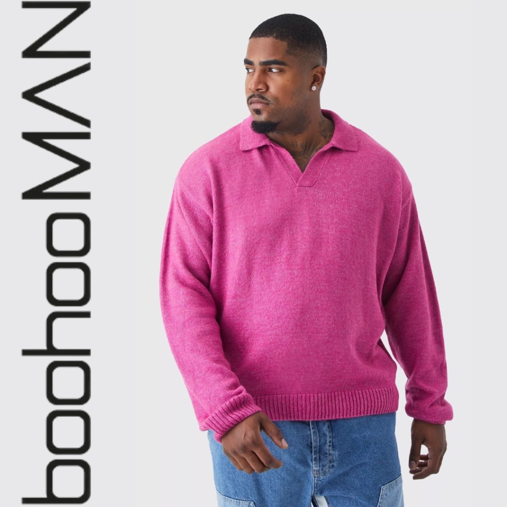 Boohoo Man Boxy  Revere Polo